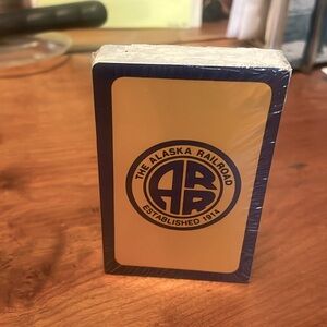 Wrapped deck of cards from The Alaska Railroad.
